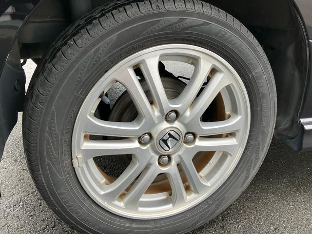 Ｎ－ＢＯＸカスタム 　左側電動スライドドア　スマートキー　プッシュスタート　ＥＴＣ　オートヘッドライト　ナビ　バックカメラ　ＴＶ　純正エアロ　アルミ　ベンチシート（11枚目）