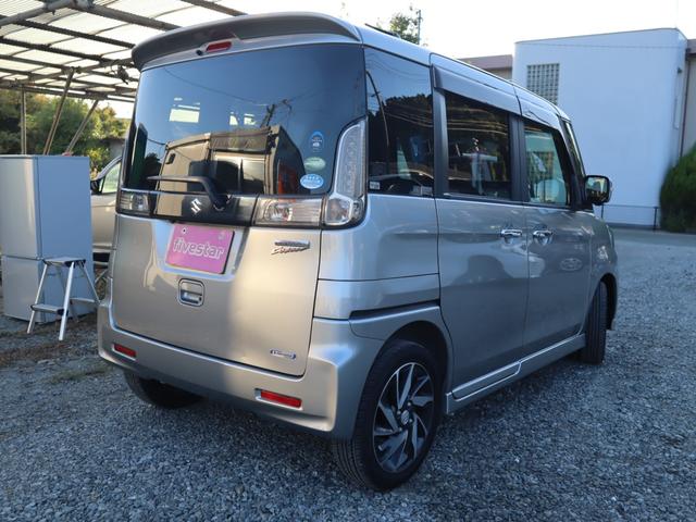 スペーシアカスタム XS 2年保証付 ETC 全周囲カメラ 両側電動スライドドア ナビ レーンアシスト 衝突被害軽減システム オートライト HID スマートキー アイドリングストップ 電動格納ミラー シートヒーター CVT(5枚目)