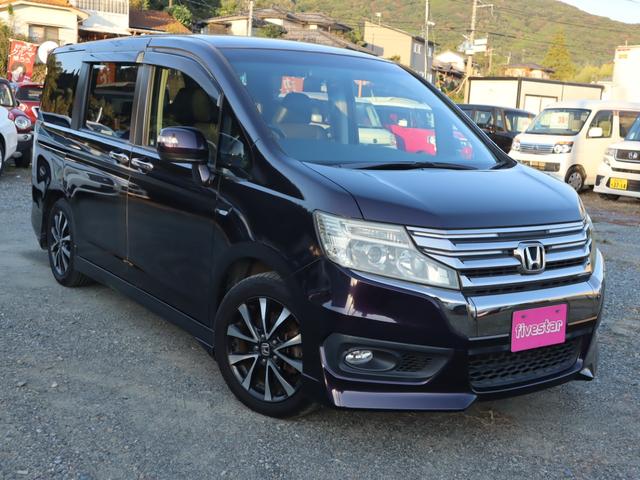 ステップワゴンスパーダ Z クールスピリット 2年保証付 ETC バックカメラ ナビ TV オートクルーズコントロール 両側電動スライドドア オートライト HID スマートキー アイドリングストップ 電動格納ミラー 後席モニター 3列シート(3枚目)