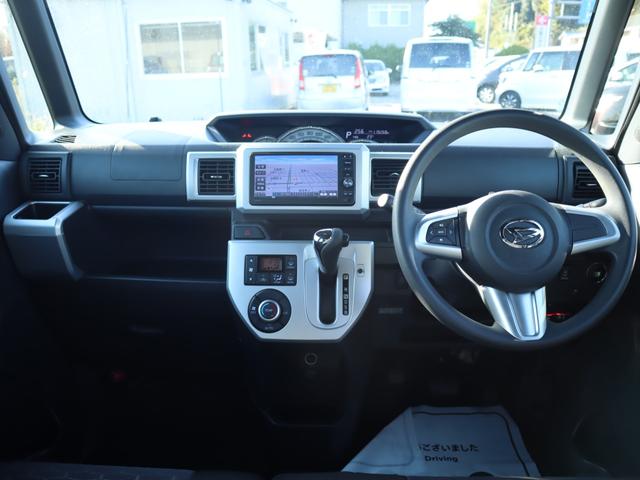 ウェイク X ETC バックカメラ 両側スライド・片側電動 ナビ TV オートライト LEDヘッドランプ スマートキー アイドリングストップ 電動格納ミラー ベンチシート ターボ CVT 盗難防止システム ABS(2枚目)