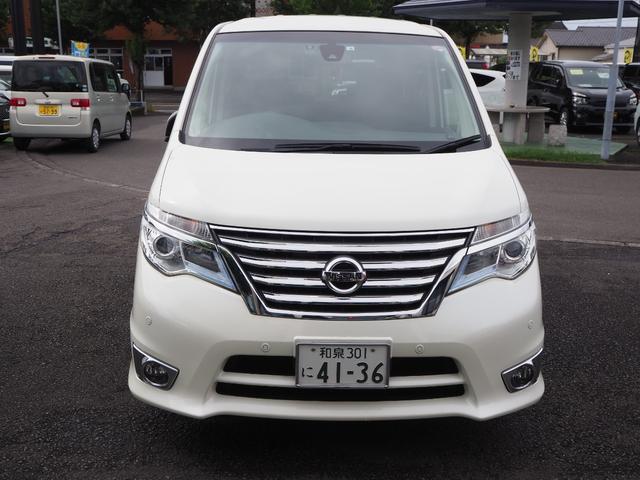 ハイウェイスター Vセレ+セーフティII SHV 禁煙車 メモリーナビ フルセグTV フリップダウンモニター 衝突被害軽減ブレーキサポート アラウンドビューモニター 両側電動スライドドア ドラレコ エンジンプッシュスタート スマートキー(2枚目)