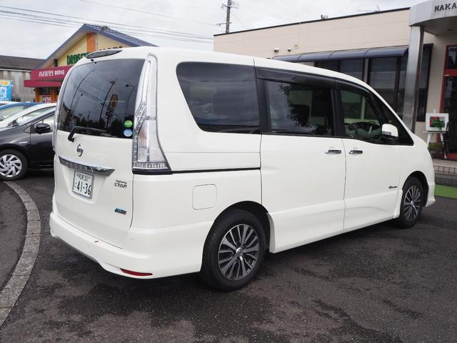ハイウェイスター Vセレ+セーフティII SHV 禁煙車 メモリーナビ フルセグTV フリップダウンモニター 衝突被害軽減ブレーキサポート アラウンドビューモニター 両側電動スライドドア ドラレコ エンジンプッシュスタート スマートキー(9枚目)
