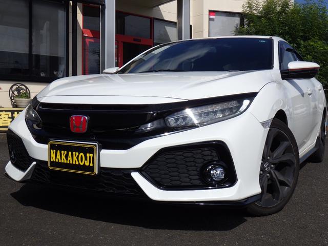 シビック ハッチバック 衝突被害軽減ブレーキ Bluetoothナビ バックカメラ アイドリングストップ オートマチックハイビーム レーンキープアシスト 横滑り防止装置 ドライブレコーダー カーテンエアバッグ(6枚目)