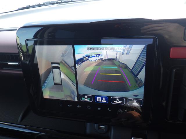 スペーシアカスタム 　全周囲カメラ　両側電動スライドドア　ナビ　ＴＶ　クリアランスソナー　オートクルーズコントロール　オートライト　スマートキー　電動格納ミラー　シートヒーター　ＣＶＴ　ＵＳＢ　Ｂｌｕｅｔｏｏｔｈ（8枚目）