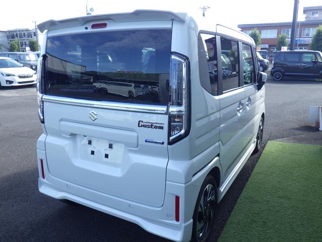 スペーシアカスタム 　全周囲カメラ　両側電動スライドドア　ナビ　ＴＶ　クリアランスソナー　オートクルーズコントロール　オートライト　スマートキー　電動格納ミラー　シートヒーター　ＣＶＴ　ＵＳＢ　Ｂｌｕｅｔｏｏｔｈ（19枚目）