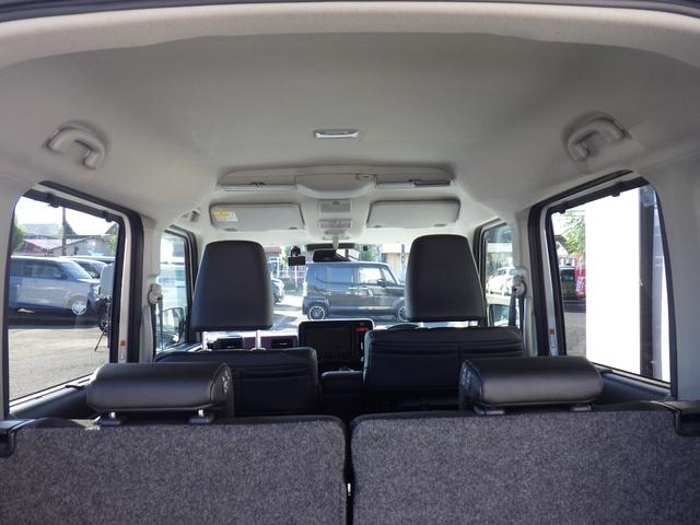 スペーシアカスタム ハイブリッドＸＳターボ　ドライブレコーダー　全周囲カメラ　両側電動スライドドア　ＴＶ　クリアランスソナー　オートライト　スマートキー　アイドリングストップ　電動格納ミラー　シートヒーター　ベンチシート　ＣＶＴ　ＥＳＣ（52枚目）