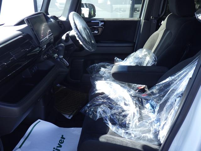 Ｎ－ＢＯＸカスタム Ｌ　ＥＴＣ　両側スライド・片側電動　ナビ　ＴＶ　クリアランスソナー　オートクルーズコントロール　レーンアシスト　衝突被害軽減システム　オートライト　スマートキー　アイドリングストップ　電動格納ミラー（56枚目）