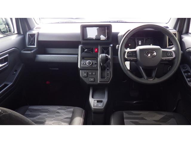 タフト Gターボ クロムベンチャー バックカメラ ナビ TV クリアランスソナー オートクルーズコントロール 衝突被害軽減システム オートライト スマートキー アイドリングストップ 電動格納ミラー シートヒーター サンルーフ CVT(4枚目)