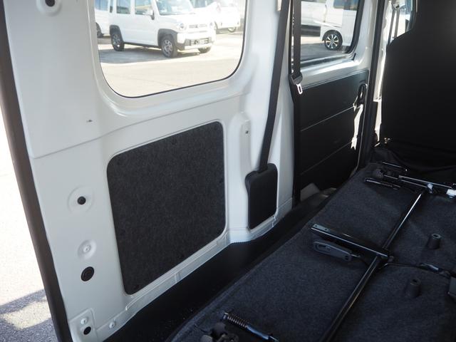 ハイゼットカーゴ DX 軽バン MT 衝突被害軽減システム クリアランスソナー ドライブレコーダー 両側スライドドア アイドリングストップ オートライト ESC エアコン パワーステアリング パワーウィンドウ(31枚目)