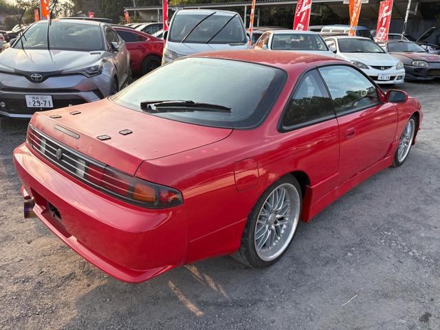 シルビア Ｋ’ｓ　エアロＳＥ　ターボ・５ＭＴ・後期型・ローダウン・１８インチアルミ・社外マフラー・ブローオフ・エアクリ・ハンドル・エアロボンネット・ブースト計（23枚目）