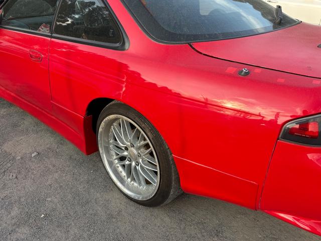 シルビア Ｋ’ｓ　エアロＳＥ　ターボ・５ＭＴ・後期型・ローダウン・１８インチアルミ・社外マフラー・ブローオフ・エアクリ・ハンドル・エアロボンネット・ブースト計（27枚目）