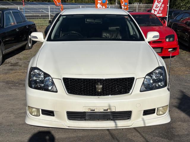 クラウン アスリート　アスリート・社外アルミ・ナビ・ＴＶ・シートカバー・スマートキー・プッシュスタート・フォグ・トランクスポイラー（14枚目）