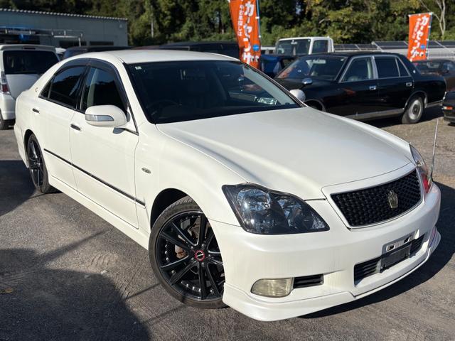 クラウン アスリート　アスリート・社外アルミ・ナビ・ＴＶ・シートカバー・スマートキー・プッシュスタート・フォグ・トランクスポイラー（15枚目）