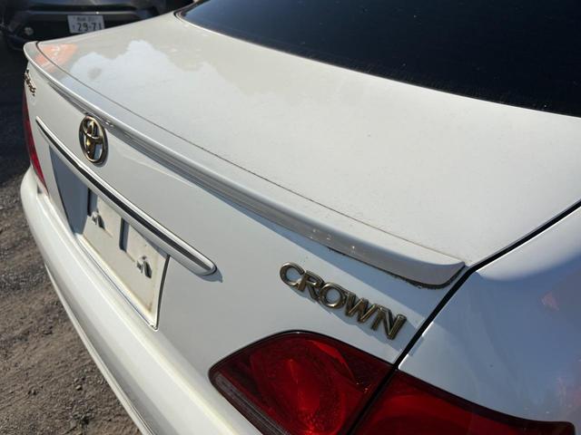 クラウン アスリート　アスリート・社外アルミ・ナビ・ＴＶ・シートカバー・スマートキー・プッシュスタート・フォグ・トランクスポイラー（32枚目）