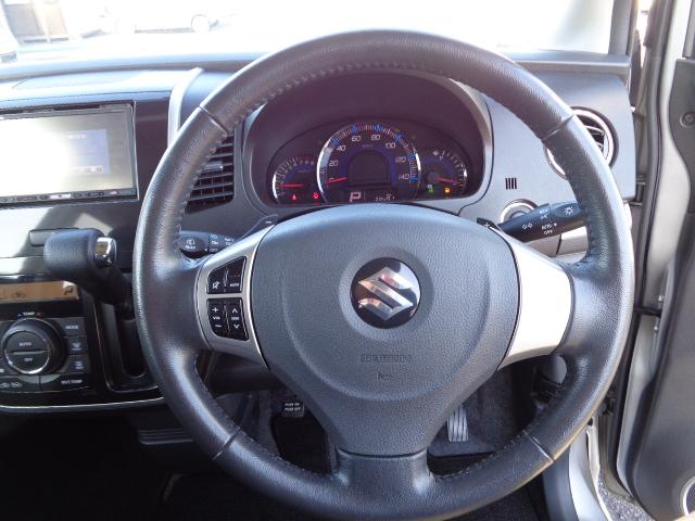 ワゴンＲスティングレー Ｔ　ターボ　ナビゲーション　バックカメラ　パドルシフト　スマートキー　プッシュスタート　オートライト　オートエアコン　社外アルミ　ＥＴＣ（11枚目）