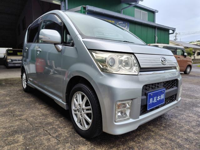 ムーヴ カスタム　Ｘ　１年保証　ＨＩＤライト　外装磨き仕上　ガラス撥水　室内除菌クリーニング　スマートキー　後期（3枚目）