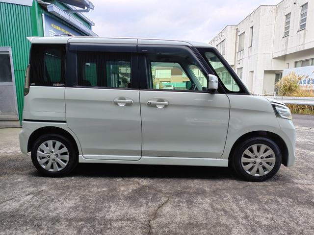 スペーシアカスタム ＸＳ　１年保証　衝突軽減　ＥＴＣ　両側パワースライドドア　アイドリングストップ　スマートキー　ＣＤ　外装磨き仕上　ガラス撥水　室内除菌クリーニング済（4枚目）