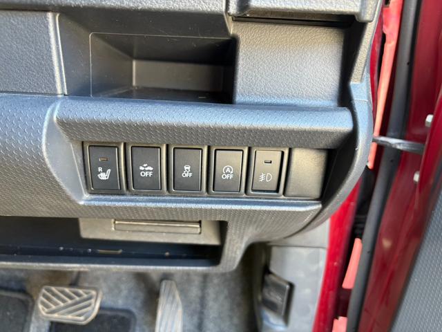 ハスラー Ｘ　ＥＴＣ　衝突被害軽減システム　ＨＩＤ　スマートキー　アイドリングストップ　電動格納ミラー　シートヒーター　ベンチシート　ＣＶＴ　盗難防止システム　ＡＢＳ　ＥＳＣ　アルミホイール　衝突安全ボディ（5枚目）