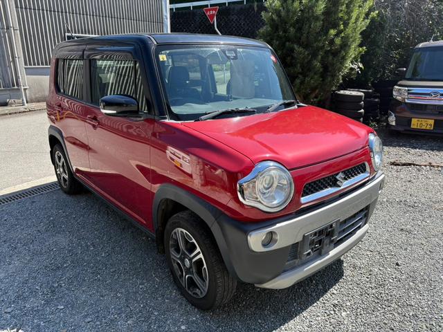 ハスラー Ｘ　ＥＴＣ　衝突被害軽減システム　ＨＩＤ　スマートキー　アイドリングストップ　電動格納ミラー　シートヒーター　ベンチシート　ＣＶＴ　盗難防止システム　ＡＢＳ　ＥＳＣ　アルミホイール　衝突安全ボディ（10枚目）