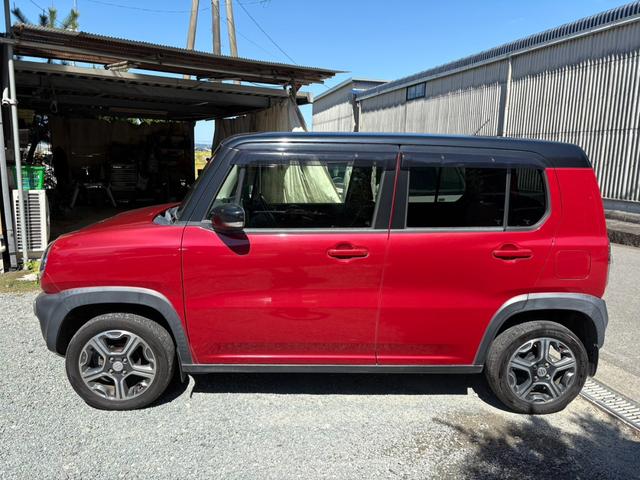 ハスラー Ｘ　ＥＴＣ　衝突被害軽減システム　ＨＩＤ　スマートキー　アイドリングストップ　電動格納ミラー　シートヒーター　ベンチシート　ＣＶＴ　盗難防止システム　ＡＢＳ　ＥＳＣ　アルミホイール　衝突安全ボディ（12枚目）