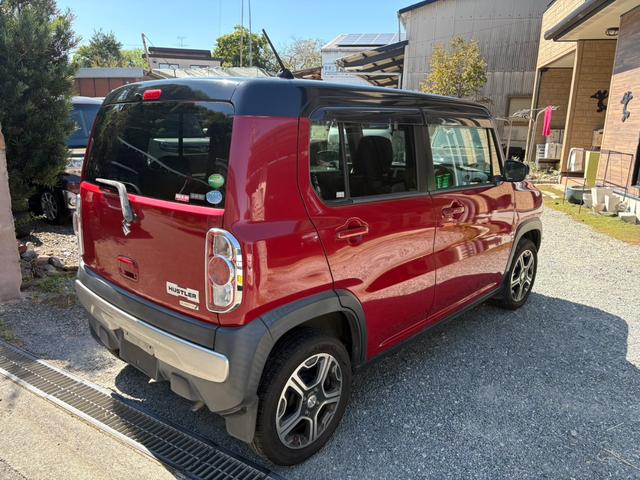 ハスラー Ｘ　ＥＴＣ　衝突被害軽減システム　ＨＩＤ　スマートキー　アイドリングストップ　電動格納ミラー　シートヒーター　ベンチシート　ＣＶＴ　盗難防止システム　ＡＢＳ　ＥＳＣ　アルミホイール　衝突安全ボディ（13枚目）