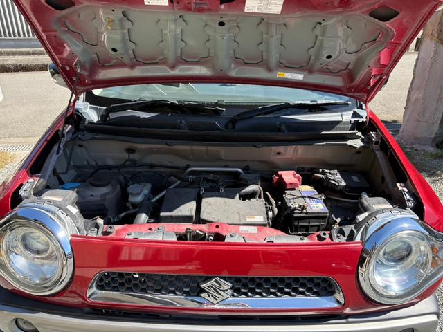 ハスラー Ｘ　ＥＴＣ　衝突被害軽減システム　ＨＩＤ　スマートキー　アイドリングストップ　電動格納ミラー　シートヒーター　ベンチシート　ＣＶＴ　盗難防止システム　ＡＢＳ　ＥＳＣ　アルミホイール　衝突安全ボディ（17枚目）