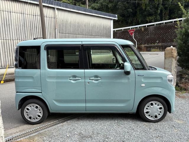 スペーシア ハイブリッドＧ　両側スライドドア　スマートキー　アイドリングストップ　ベンチシート　ＣＶＴ　盗難防止システム　ＡＢＳ　ＥＳＣ　Ｂｌｕｅｔｏｏｔｈ　衝突安全ボディ　エアコン　パワーステアリング　パワーウィンドウ（9枚目）