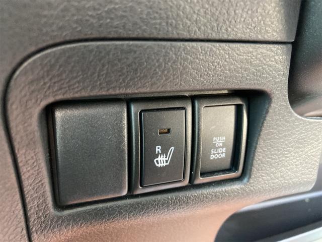 快適装備のシートヒーター付き。エアコンって前面しか当たらずに背中は冷え冷えなんて事もありますよね。快適に調整できますよ。