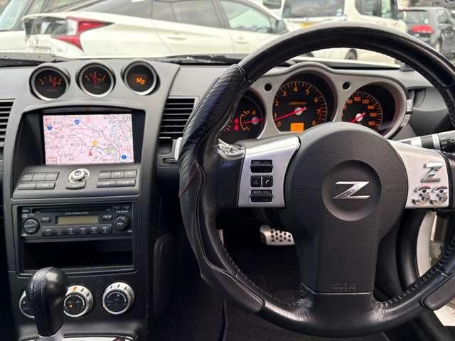 フェアレディZ ベースグレード ドライブレコーダー バックカメラ マニュアルモード付AT ETC HIDヘッドライト(11枚目)