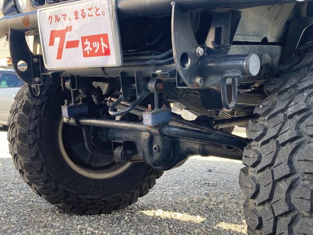 ＸＬ　ターボ　４ＷＤ　オートマ　エアコン　パワステ　ＭＴタイヤ　社外アルミ　オーバーフェンダー　社外前後バンパー　リフトアップ　シートカバー　ＬＥＤライト(5枚目)