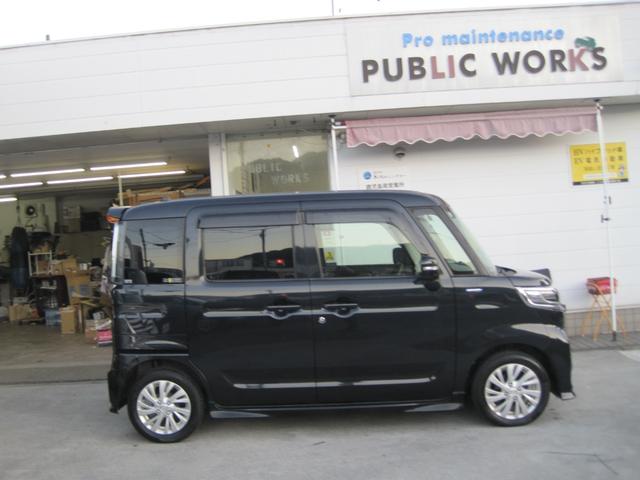 スペーシアカスタム ハイブリッドＧＳ　車検２年＆整備付き　純正８インチナビ　ＴＶ　バックカメラ　Ｂｌｕｅｔｏｏｔｈ　ＥＴＣ　衝突被害軽減システム　電動スライドドア（5枚目）