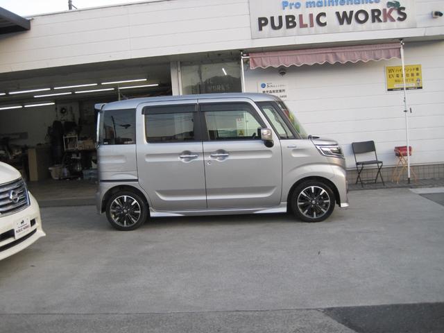 スペーシアカスタム ハイブリッドＸＳターボ　車検２年＆整備付き　８インチナビ　ＴＶ　Ｂｌｕｅｔｏｏｔｈ　バックカメラ　全方位カメラ　ＥＴＣ　両側電動スライドドア　衝突被害軽減システム　ＬＥＤヘッドライト（6枚目）