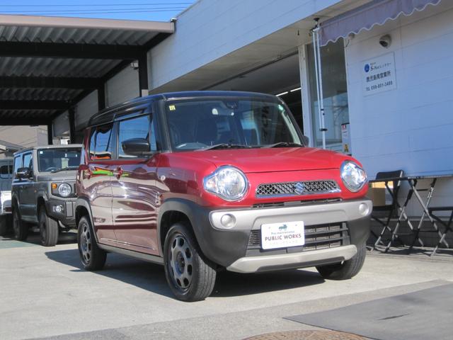 ハスラー Ｇ　車検２年＆整備付き　ナビ　ＴＶ　Ｂｌｕｅｔｏｏｔｈ　ＥＴＣ　衝突被害軽減システム　オートエアコン（2枚目）