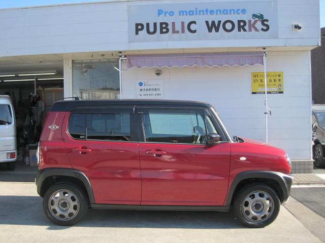 ハスラー Ｇ　車検２年＆整備付き　ナビ　ＴＶ　Ｂｌｕｅｔｏｏｔｈ　ＥＴＣ　衝突被害軽減システム　オートエアコン（5枚目）