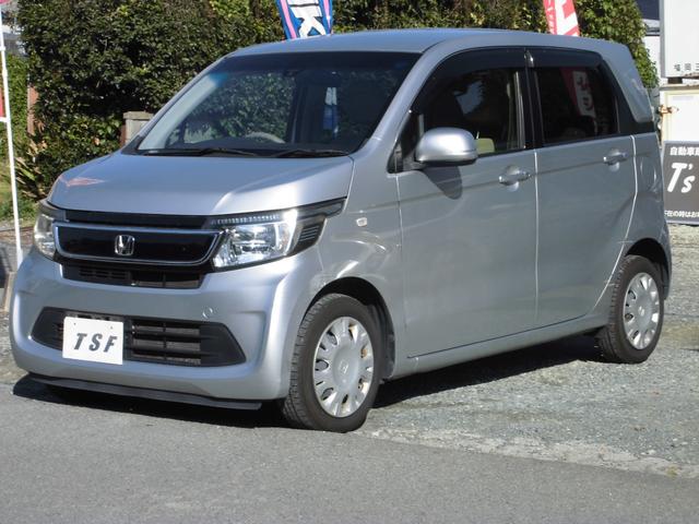 キーフリー！プッシュスタート！ブレーキサポート！地デジオーディオ！バックカメラ！シルバーメタリックのホンダＮ−ＷＧＮ　ＧＡパッケージが車検　２年付で込み込み支払総額のみです！ＨＩＤヘッドライト！