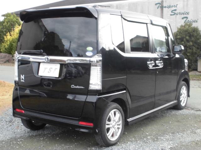 N-BOXカスタム G・Lパッケージ キーフリー プッシュスタート パワースライドドア 地デジナビ バックカメラ フリップダウンモニター アルミホイール HIDヘッドライト CVT タイミングチェーンエンジン ベンチシート インパネシフト(3枚目)