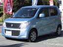 キーレス！地デジナビ！ブレーキサポート！ライトブルーメタリックのスズキワゴンＲ　ＦＸセーフティーサポートが車検　２年付で込み込み支払総額のみです！ＣＶＴ！タイミングチェーンエンジン！ベンチシート！