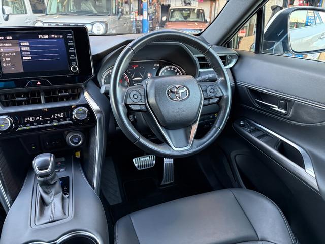 ハリアー G アダプティブクルーズコントロール キーレス2個デジタルインナーミラー ディスプレイオーディオ バックカメラ ETC パワーシート クリアランスソナー トヨタセーフティセンス(11枚目)