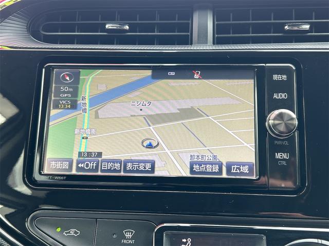 アクア G ドライブレコーダー ETC ナビ TV オートクルーズコントロール レーンアシスト 衝突被害軽減システム アルミホイール オートマチックハイビーム オートライト スマートキー 電動格納ミラー CVT(12枚目)