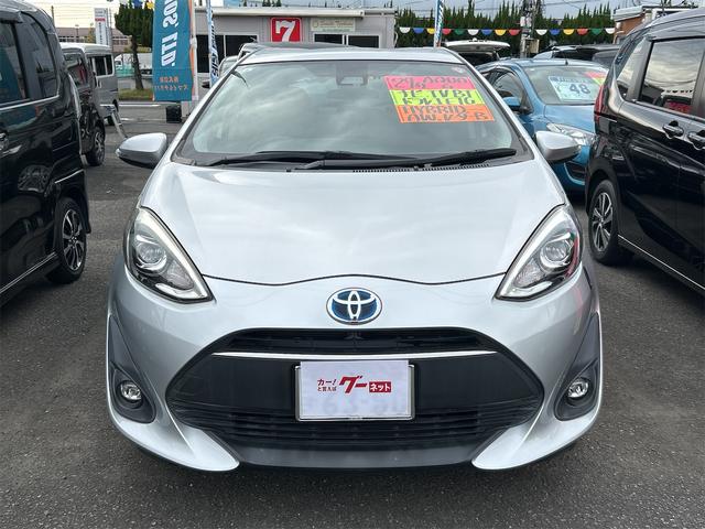 アクア G ドライブレコーダー ETC ナビ TV オートクルーズコントロール レーンアシスト 衝突被害軽減システム アルミホイール オートマチックハイビーム オートライト スマートキー 電動格納ミラー CVT(18枚目)