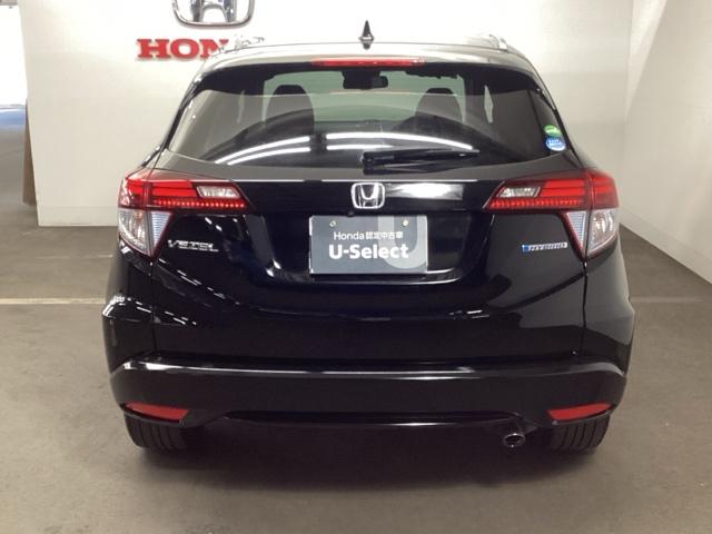 ヴェゼル ハイブリッドＺ・ホンダセンシング　メモリーナビ　フルセグ　リアカメラ　ＥＴＣ　レーダーサポート　ＤＶＤ再生機能　横滑り防止システム　バックアイカメラ　盗難防止装置　シートヒーター付　スマ－トキ－　ＥＣＯモード　パワーウィンド　パワステ（9枚目）