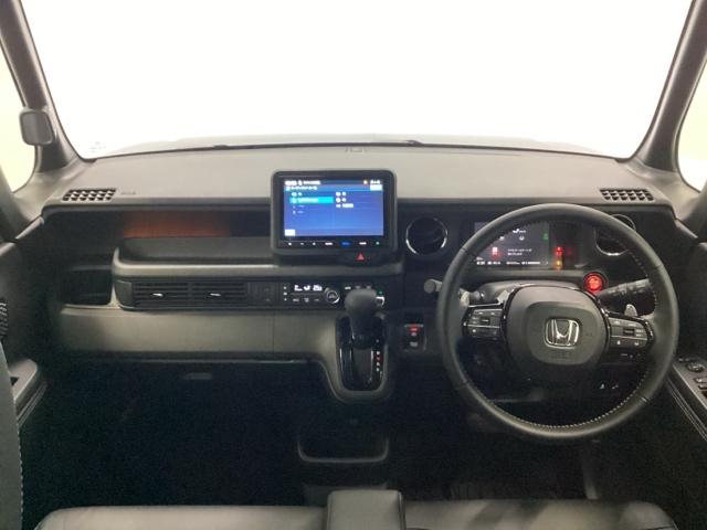 Ｎ－ＢＯＸカスタム ターボコーディネートスタイル　両側電動スライドドア　先進ライト　両側電動ドア　Ｒカメラ　クルコン　スマートキ－　パワーステアリング　ＶＳＡ　セキュリティ　エアコン　ＬＥＤライト　パワーウィンドウ　アイドリングストップ　オートライト（3枚目）