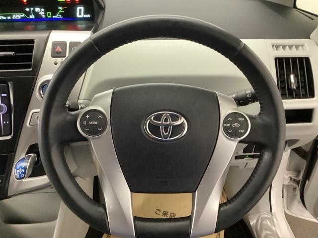 プリウスアルファ Sツーリングセレクション メモリーナビ フルセグ リアカメラ ETC(3枚目)