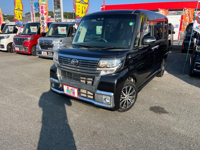 タント カスタムＸ　トップエディションＳＡＩＩＩ　ドライブレコーダー　ＥＴＣ　バックカメラ　両側スライド・片側電動　ナビ　ＴＶ　衝突被害軽減システム　オートマチックハイビーム　オートライト　ＬＥＤヘッドランプ　スマートキー　アイドリングストップ（12枚目）