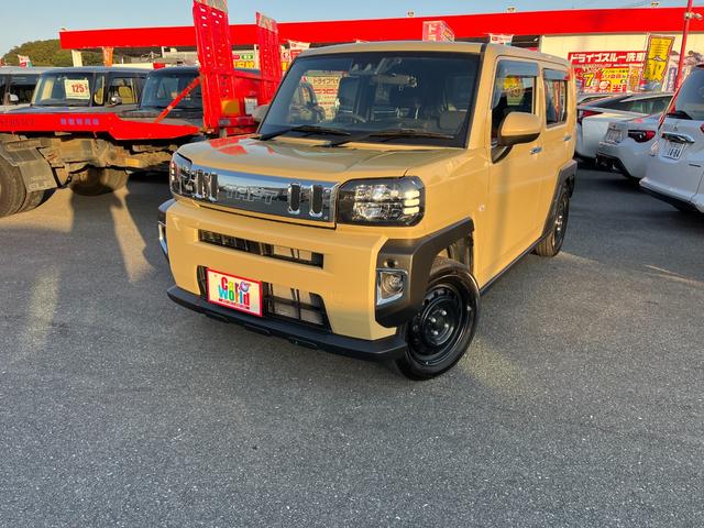 タフト Ｘ　ＥＴＣ　ナビ　ＴＶ　クリアランスソナー　衝突被害軽減システム　オートライト　ＬＥＤヘッドランプ　スマートキー　アイドリングストップ　電動格納ミラー　サンルーフ　ＣＶＴ　盗難防止システム　ＡＢＳ　ＥＳＣ（12枚目）