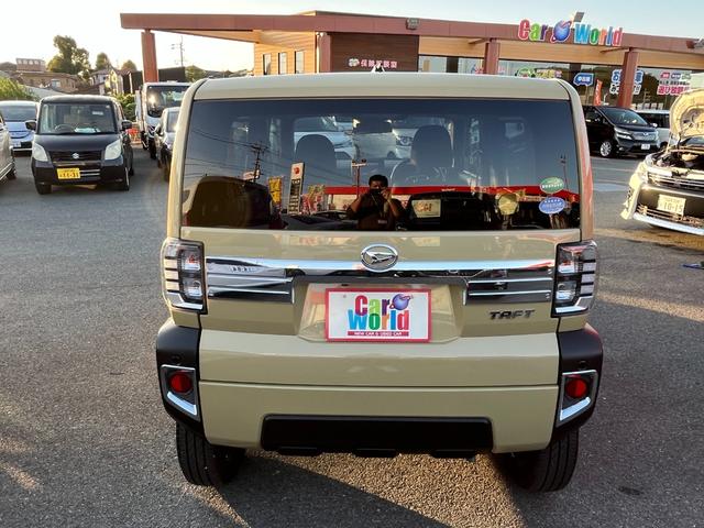 タフト Ｘ　ＥＴＣ　ナビ　ＴＶ　クリアランスソナー　衝突被害軽減システム　オートライト　ＬＥＤヘッドランプ　スマートキー　アイドリングストップ　電動格納ミラー　サンルーフ　ＣＶＴ　盗難防止システム　ＡＢＳ　ＥＳＣ（26枚目）