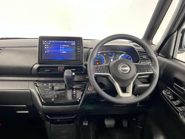 ルークス ６６０　ハイウェイスターＸ　全周囲カメラ　メモリーナビ　Ｂｌｕｅｔｏｏｔｈ　アイスト　衝突被害軽減ブレ－キ　マルチビューカメラ　車線逸脱警報装置　ＬＥＤ　スマートキー　パワーウィンドウ　ワンオーナー　カーテンエアバック　ナビＴＶ　バックカメラ　記録簿　パワステ　オートエアコン（4枚目）