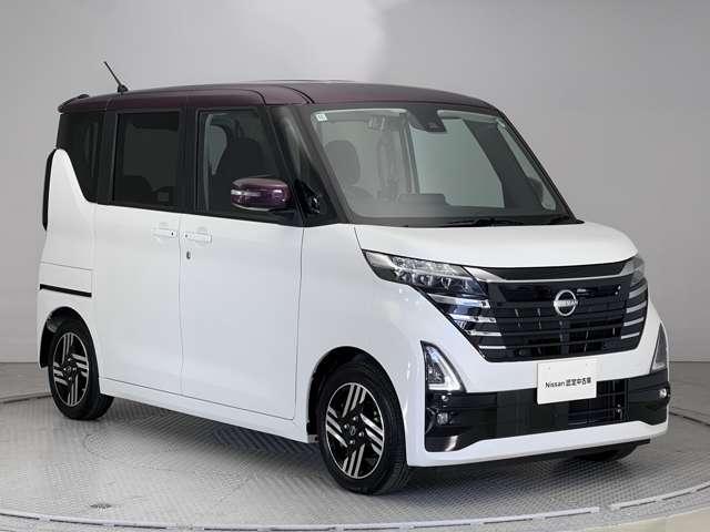 ルークス 660 ハイウェイスターX 両側電動スライドドア 全周囲カメラ 純正ナ アイスト 衝突被害軽減ブレ-キ マルチビューカメラ 車線逸脱警報装置 LED スマートキー パワーウィンドウ ワンオーナー カーテンエアバック ナビTV バックカメラ 記録簿 パワステ オートエアコン(9枚目)