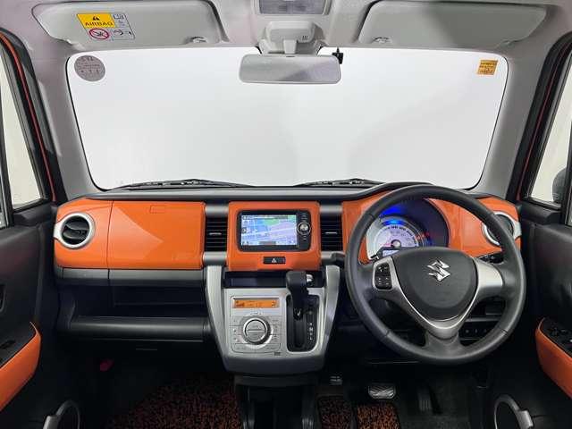 ハスラー ６６０　Ｘ　ＥＴＣ　バックカメラ　シートヒーター　フルオートエアコン　ワンセグテレビ　盗難警報装置　助手席エアバッグ　スマ－トキ－　運転席エアバッグ　キーレスエントリー　ＥＴＣ付　パワーステアリング　パワーウィンドウ　ナビ＆ＴＶ　メモリーナビ　ＡＷ（3枚目）