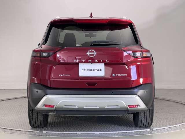 エクストレイル 1.5 G e-4ORCE 4WD 当社試乗車 パワーシート シートヒーター 試乗車 1オーナー パークアシスト 禁煙 寒冷地仕様 LEDヘッドランプ ナビTV スマートキー レーダークルーズ LKA キーフリー ETC 4WD アルミホイール メモリーナビ 記録簿 PS PW(5枚目)